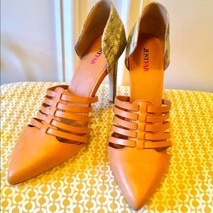 Nude pumps/ nude high heels . Women nude heels